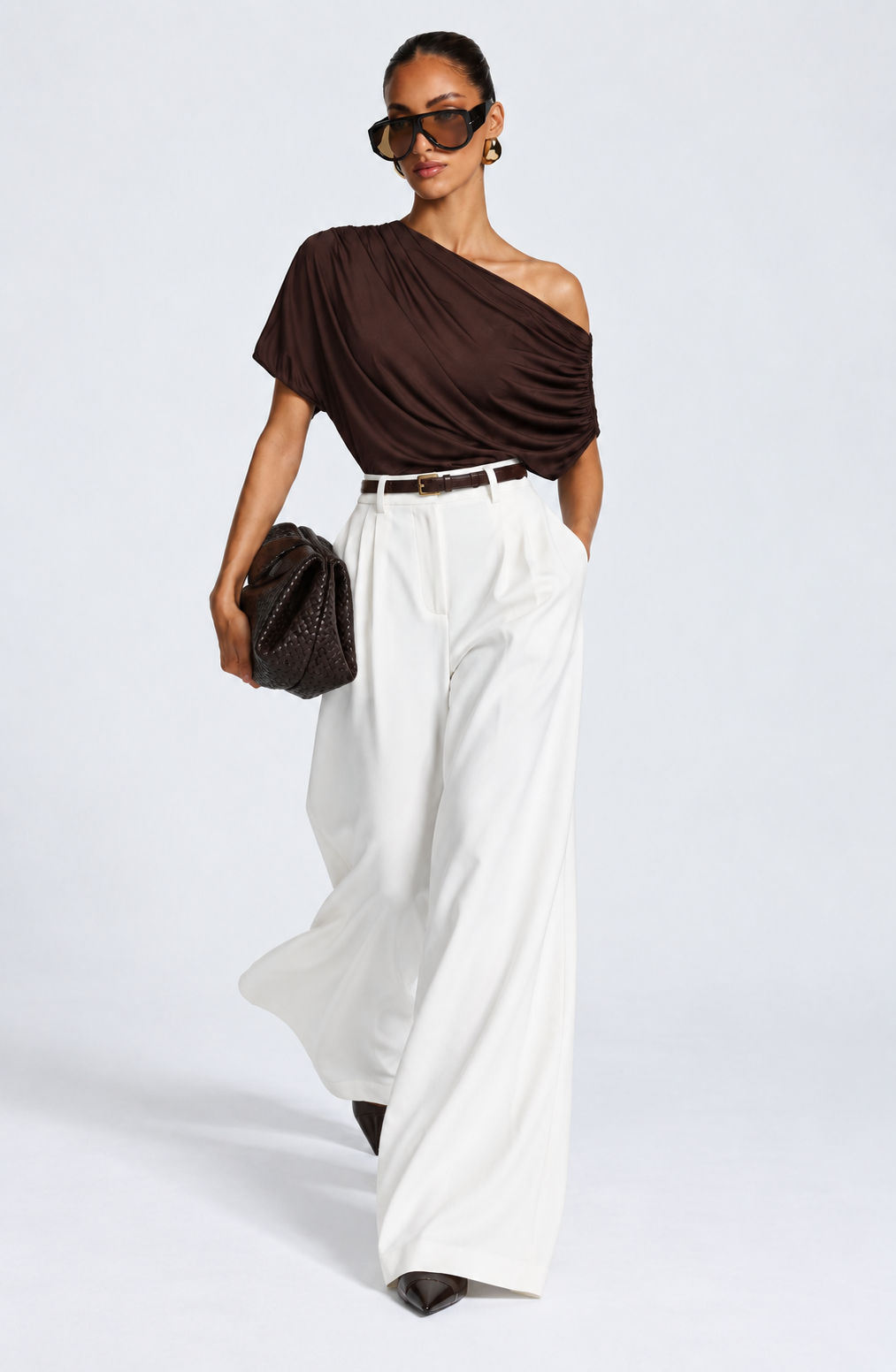 Olivia Top - Brown