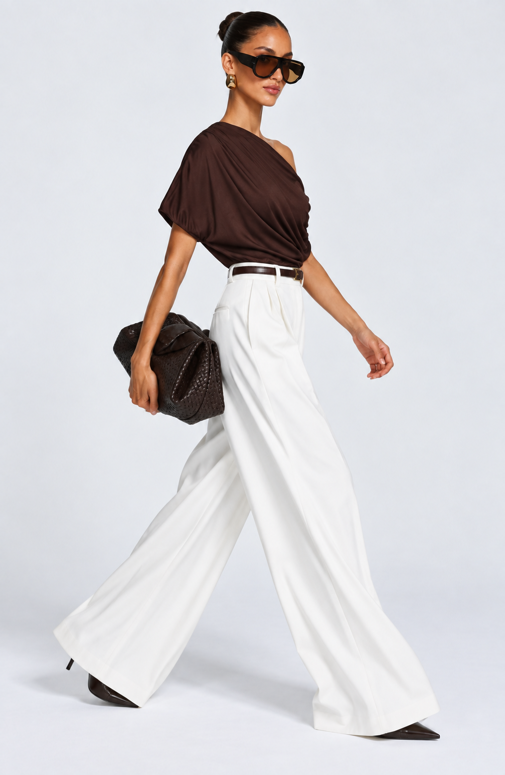 Olivia Top - Brown