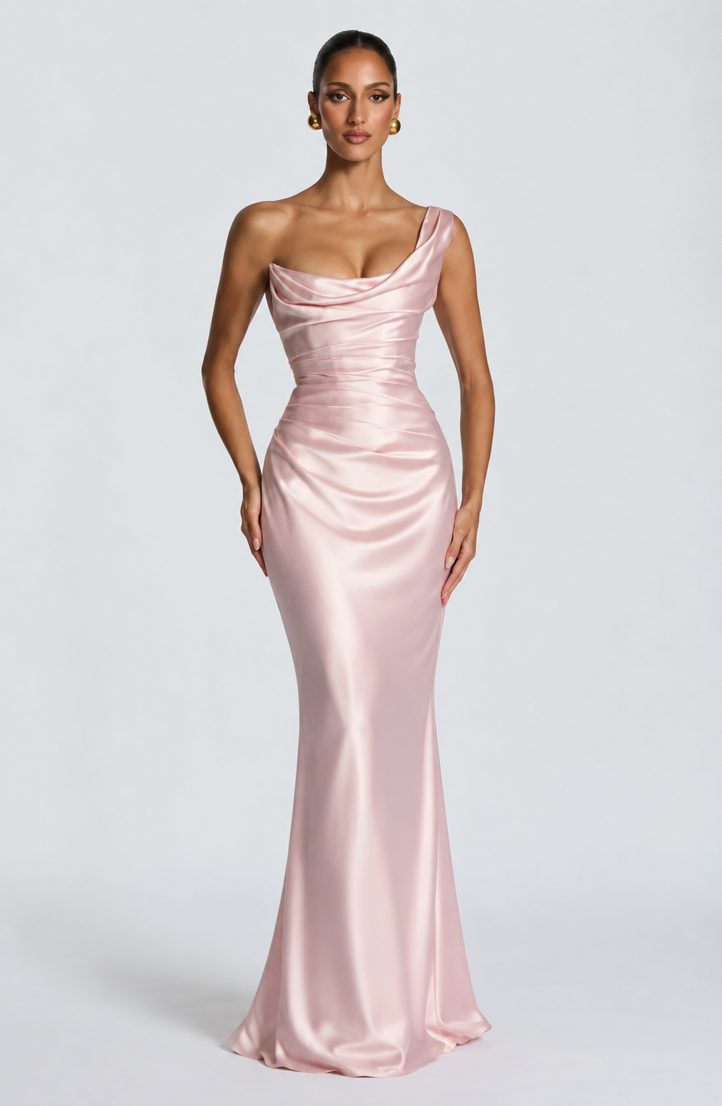 Saffron Maxi Dress - Blush