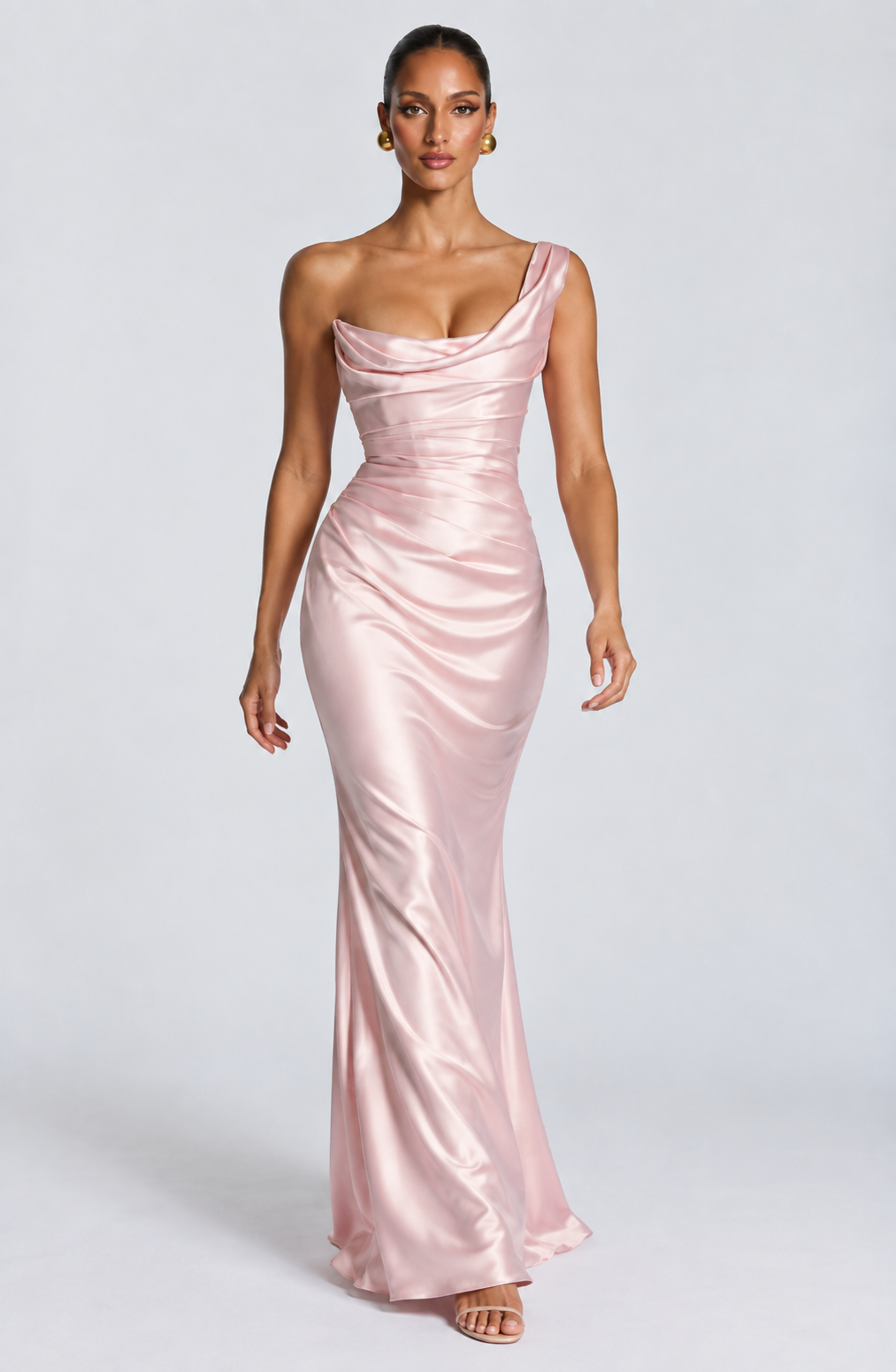 Saffron Maxi Dress - Blush