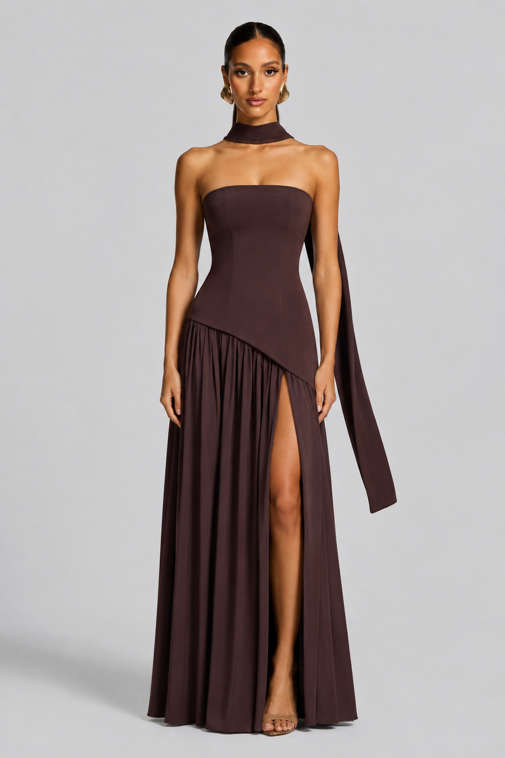 Norma Maxi Dress - Plum