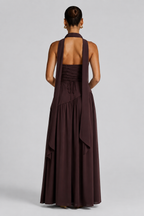 Norma Maxi Dress - Plum