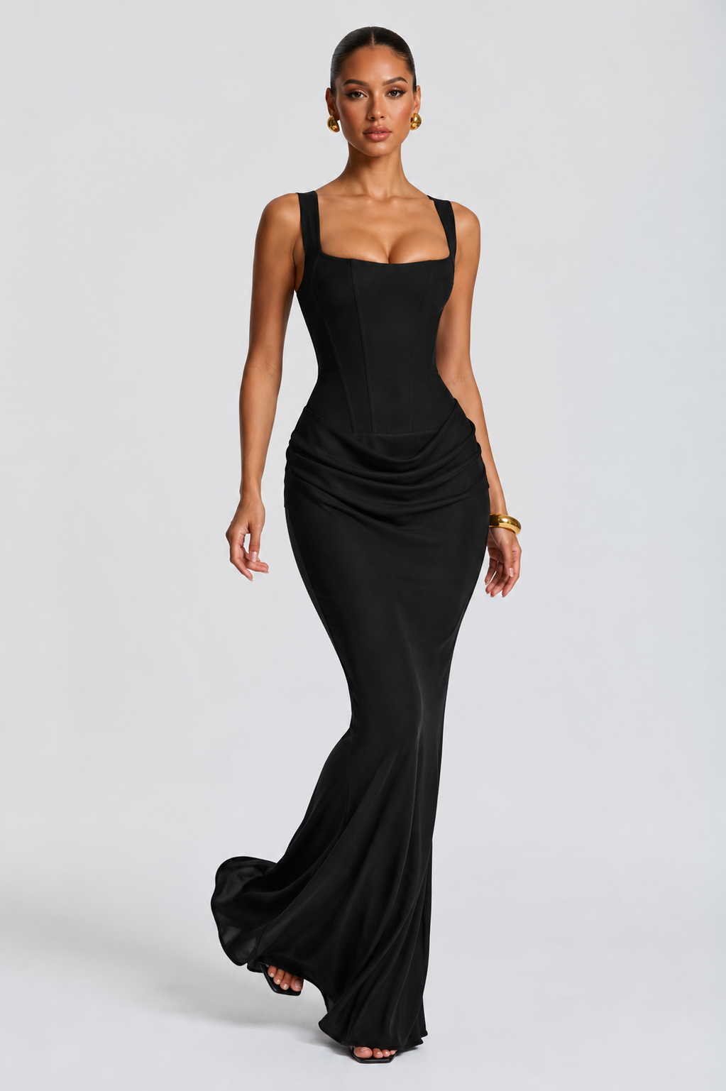 Amalia Maxi Dress - Black