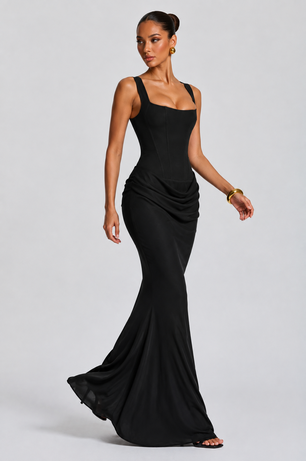 Amalia Maxi Dress - Black