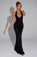 Holly Maxi Dress - Black