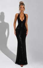 Christa Maxi Dress - Black