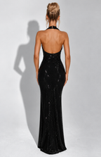 Christa Maxi Dress - Black