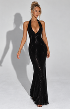 Christa Maxi Dress - Black
