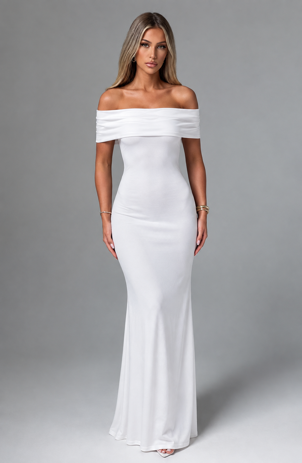 Leticia Maxi Dress - Ivory