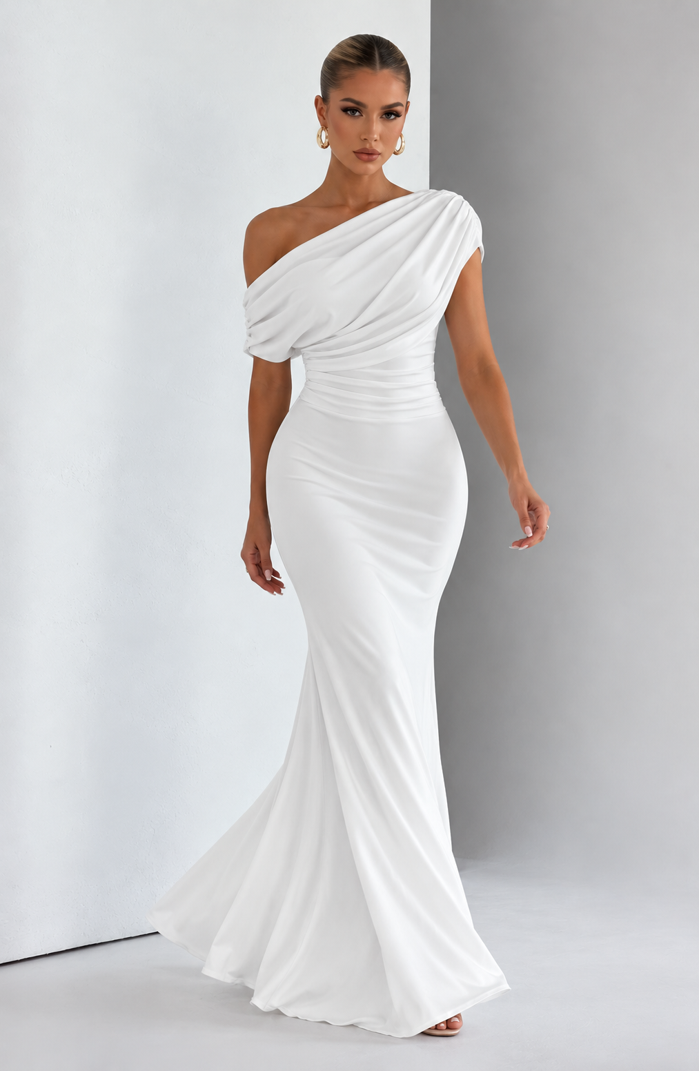 Clarice Maxi Dress - Ivory