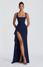 Maia Maxi Dress - Navy