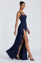 Maia Maxi Dress - Navy
