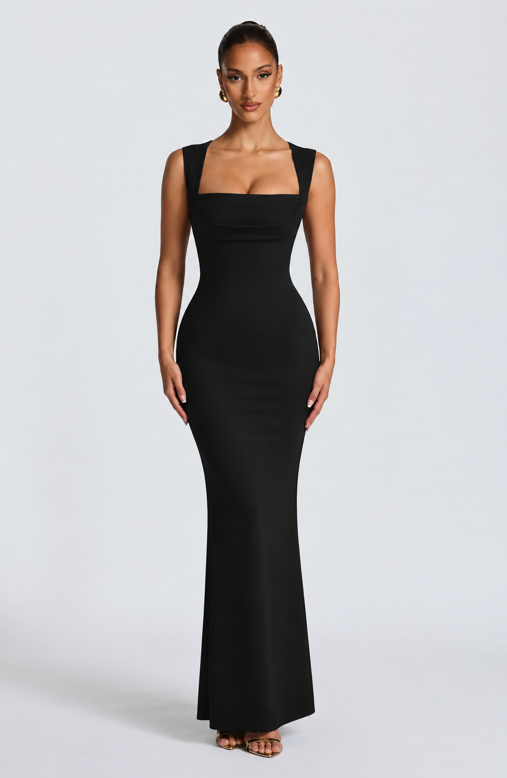 Frances Maxi Dress - Black