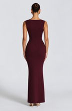 Frances Maxi Dress - Plum
