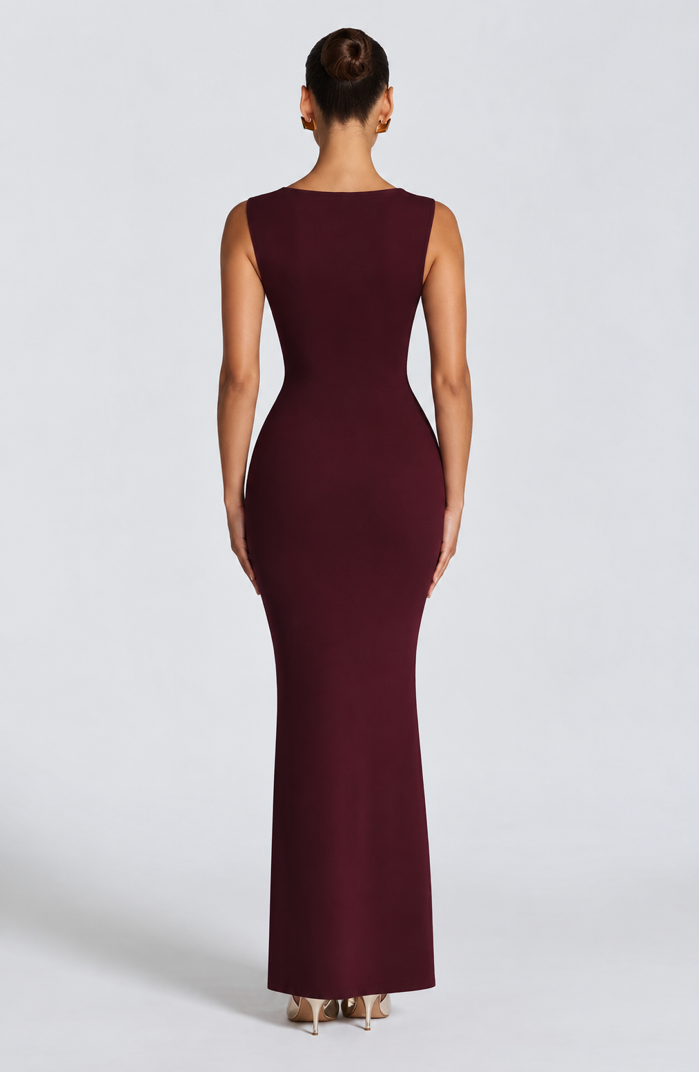 Frances Maxi Dress - Plum