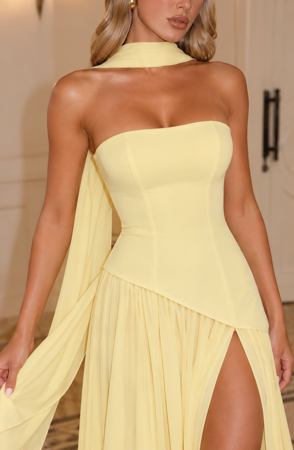 Tanya Gown - Lemon