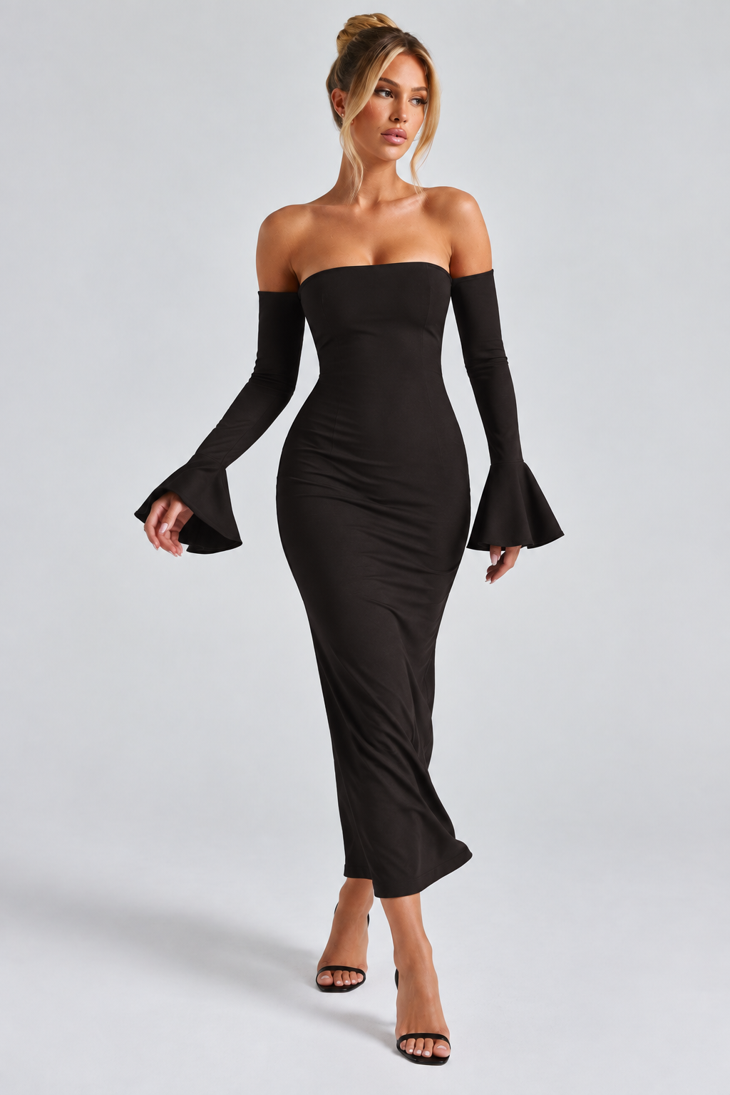 Tia Maxi Dress - Black