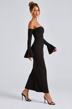 Tia Maxi Dress - Black