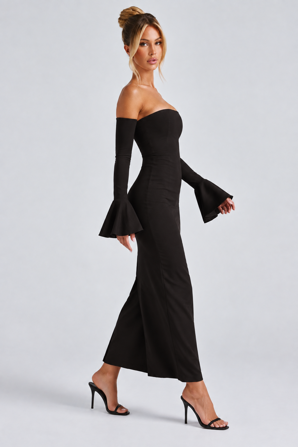 Tia Maxi Dress - Black