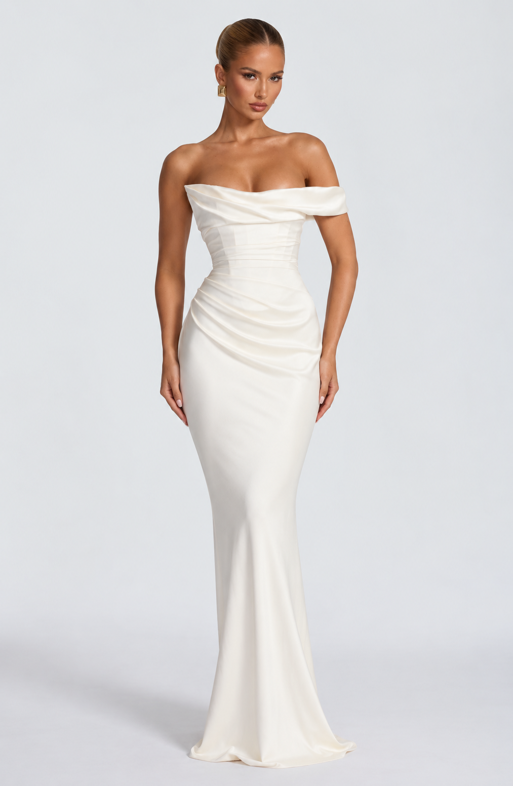 Camille Maxi Dress - Ivory