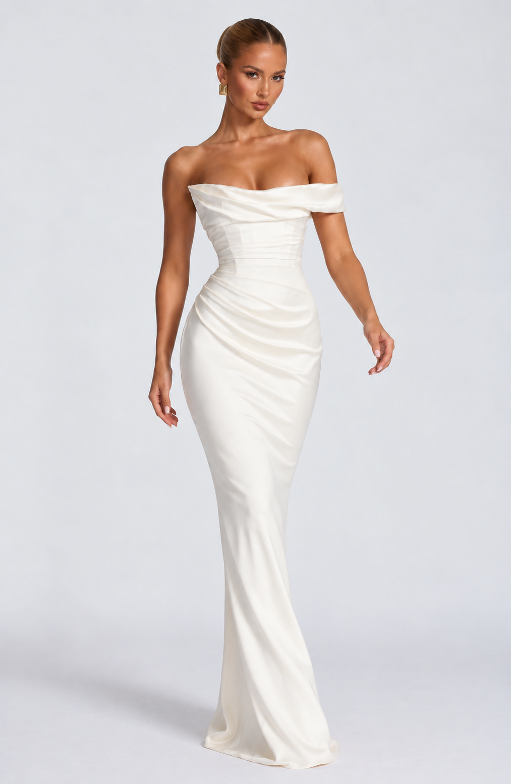 Camille Maxi Dress - Ivory