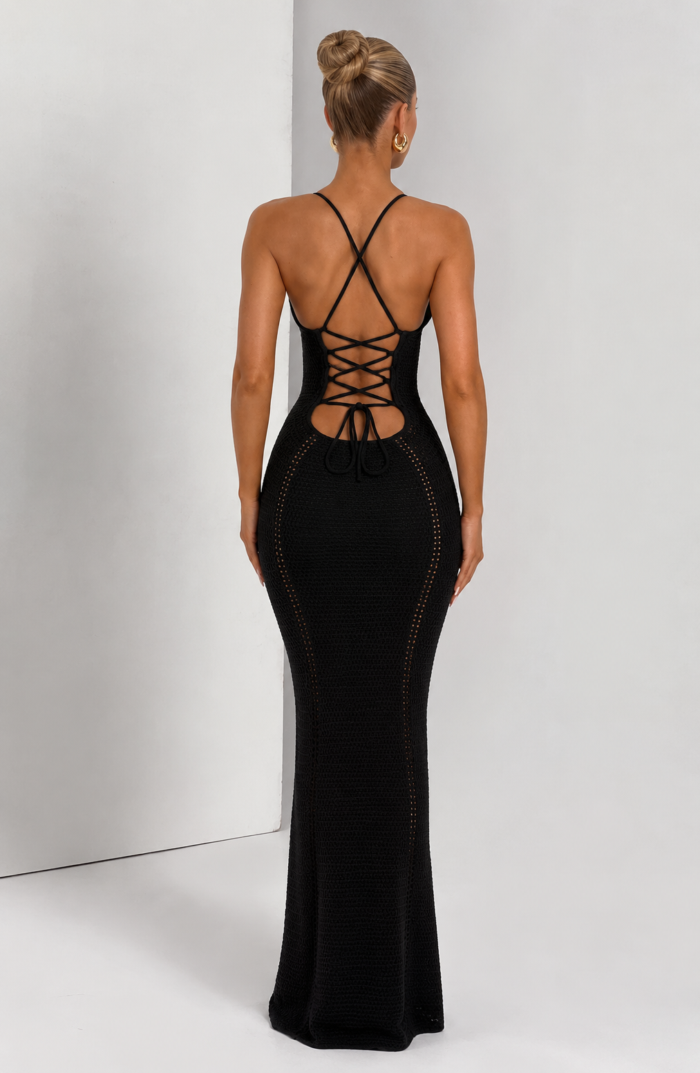 Laila Maxi Dress - Black