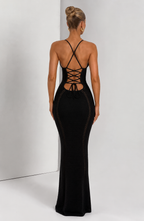 Laila Maxi Dress - Black
