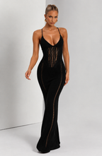 Laila Maxi Dress - Black
