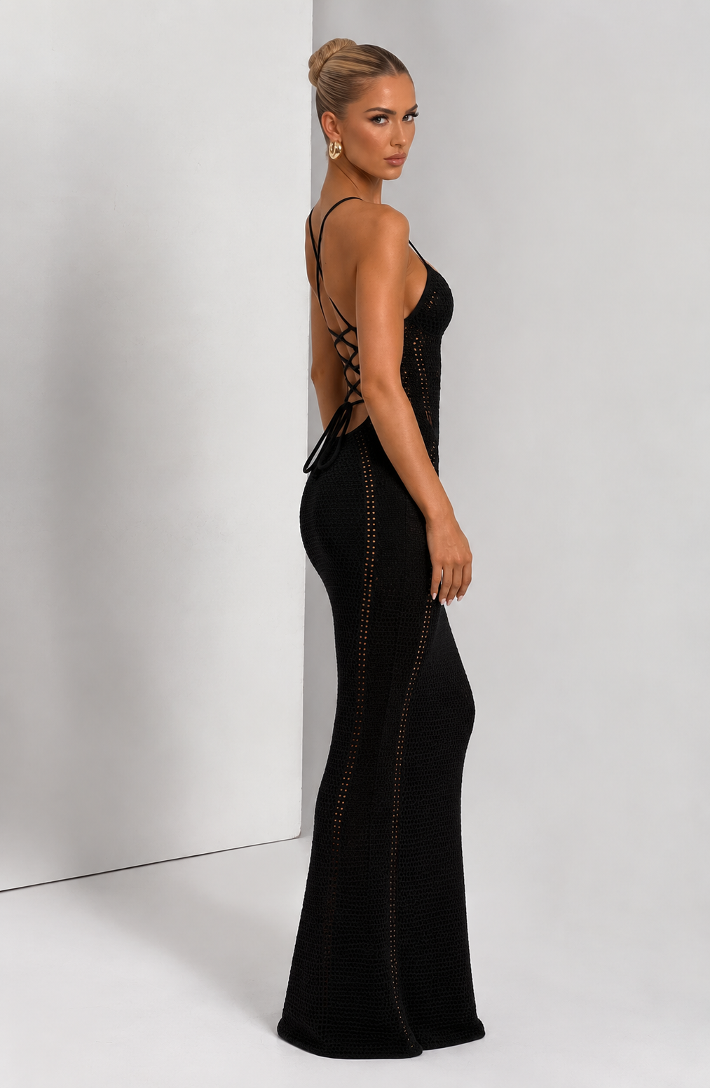 Laila Maxi Dress - Black