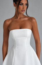 Amber Mini Dress - Ivory