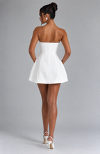 Amber Mini Dress - Ivory