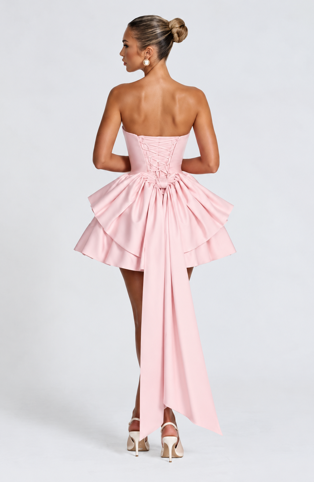 Charlotte Mini Dress - Blush