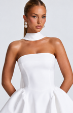 Emma Mini Dress - Ivory
