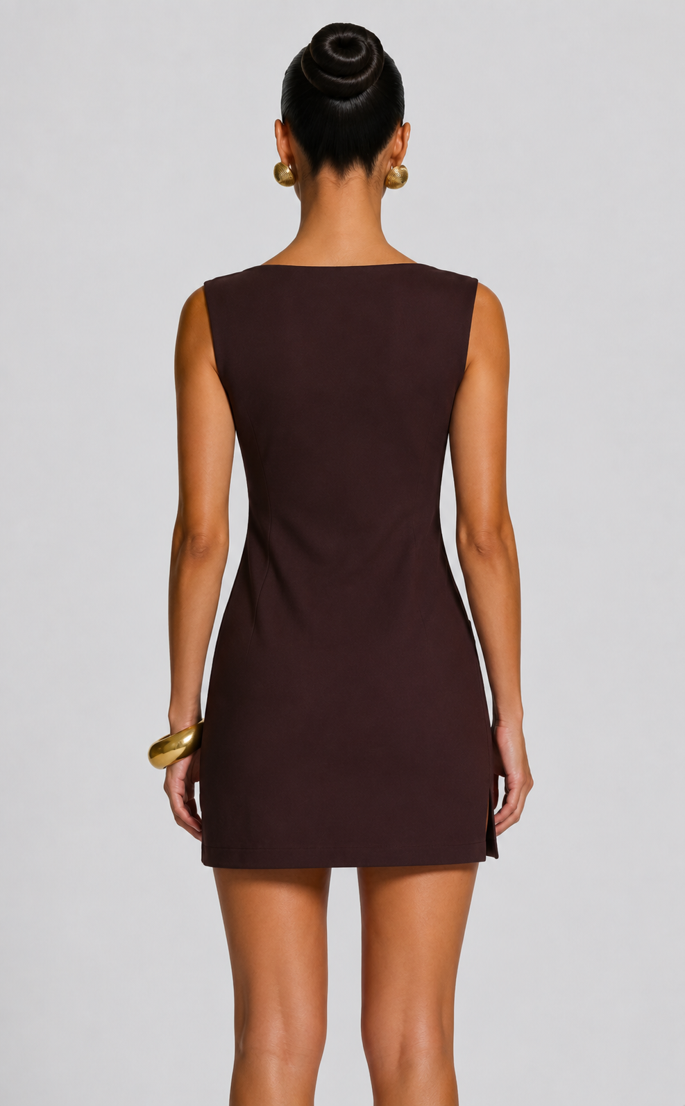 Amber Mini Skirt - Plum