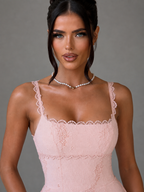 Charlotte Mini Dress - Blush