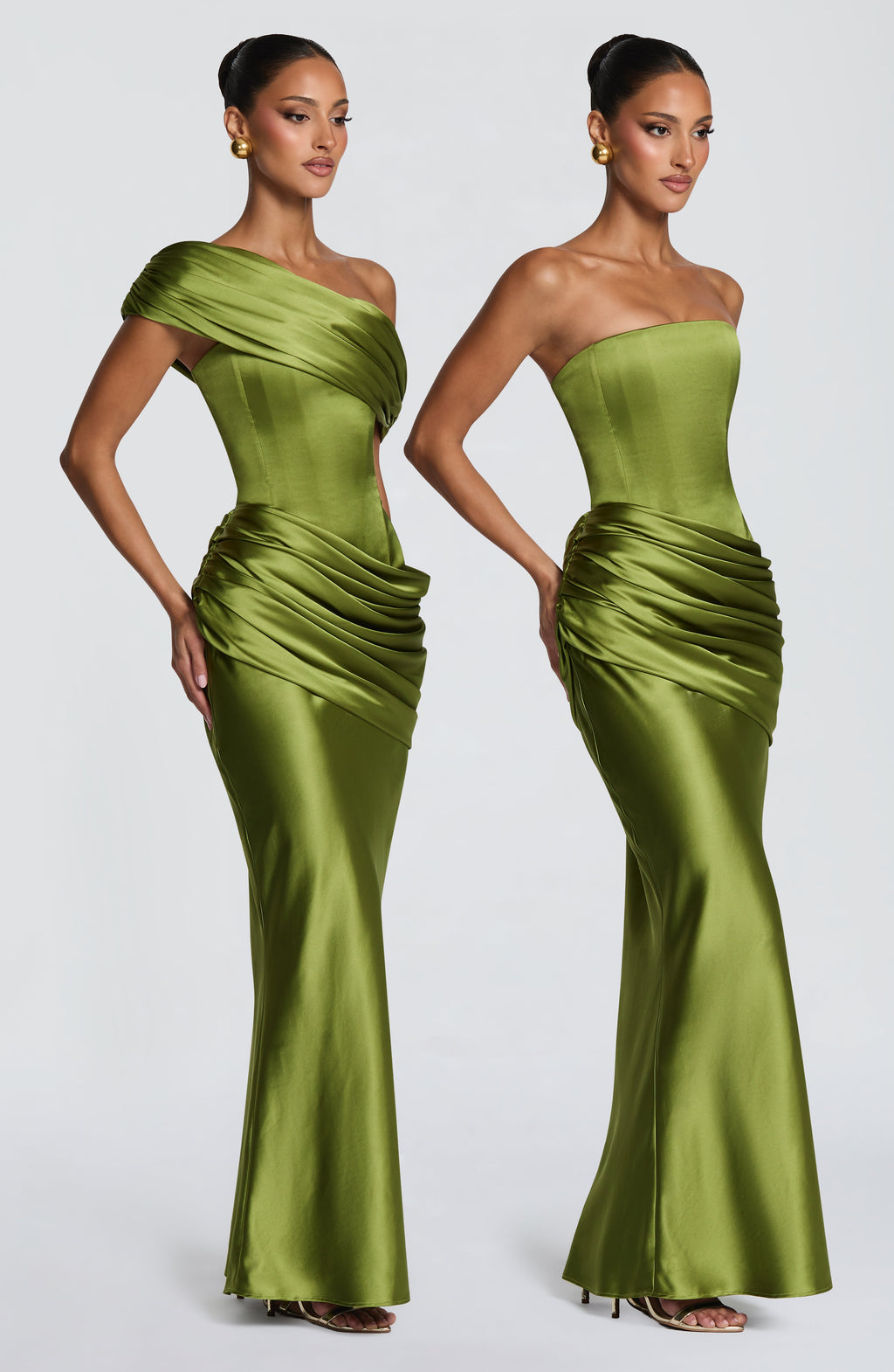 Natalie Maxi Dress - Olive