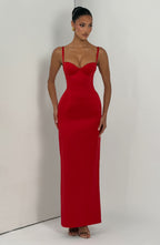 Virginia Maxi Dress - Red