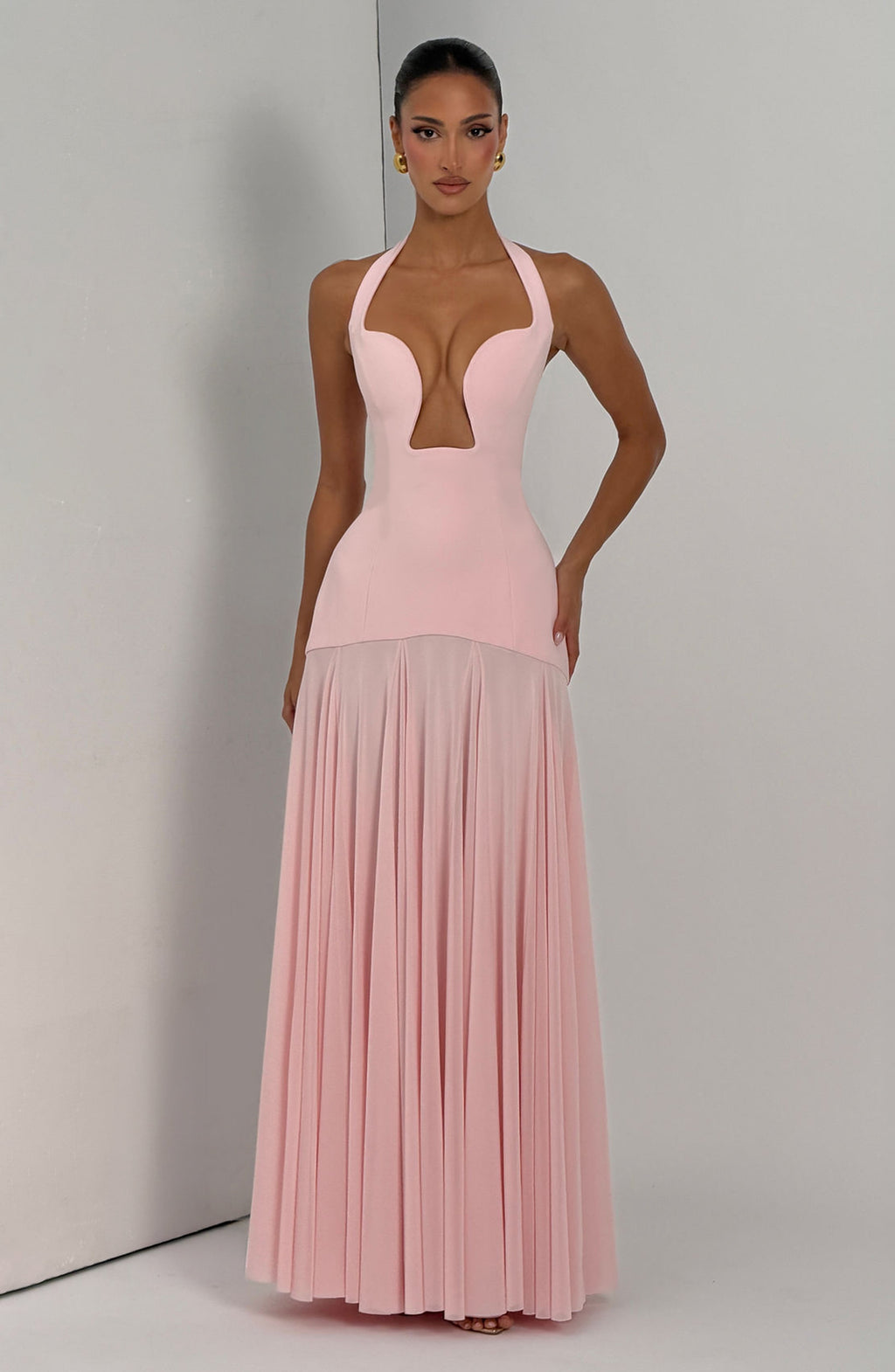 Rosa Maxi Dress - Blush