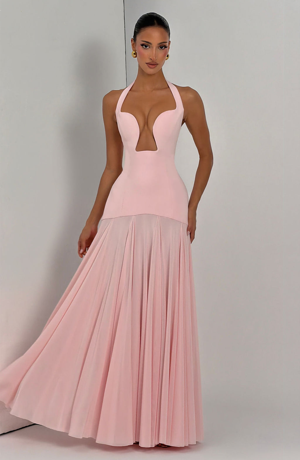 Rosa Maxi Dress - Blush