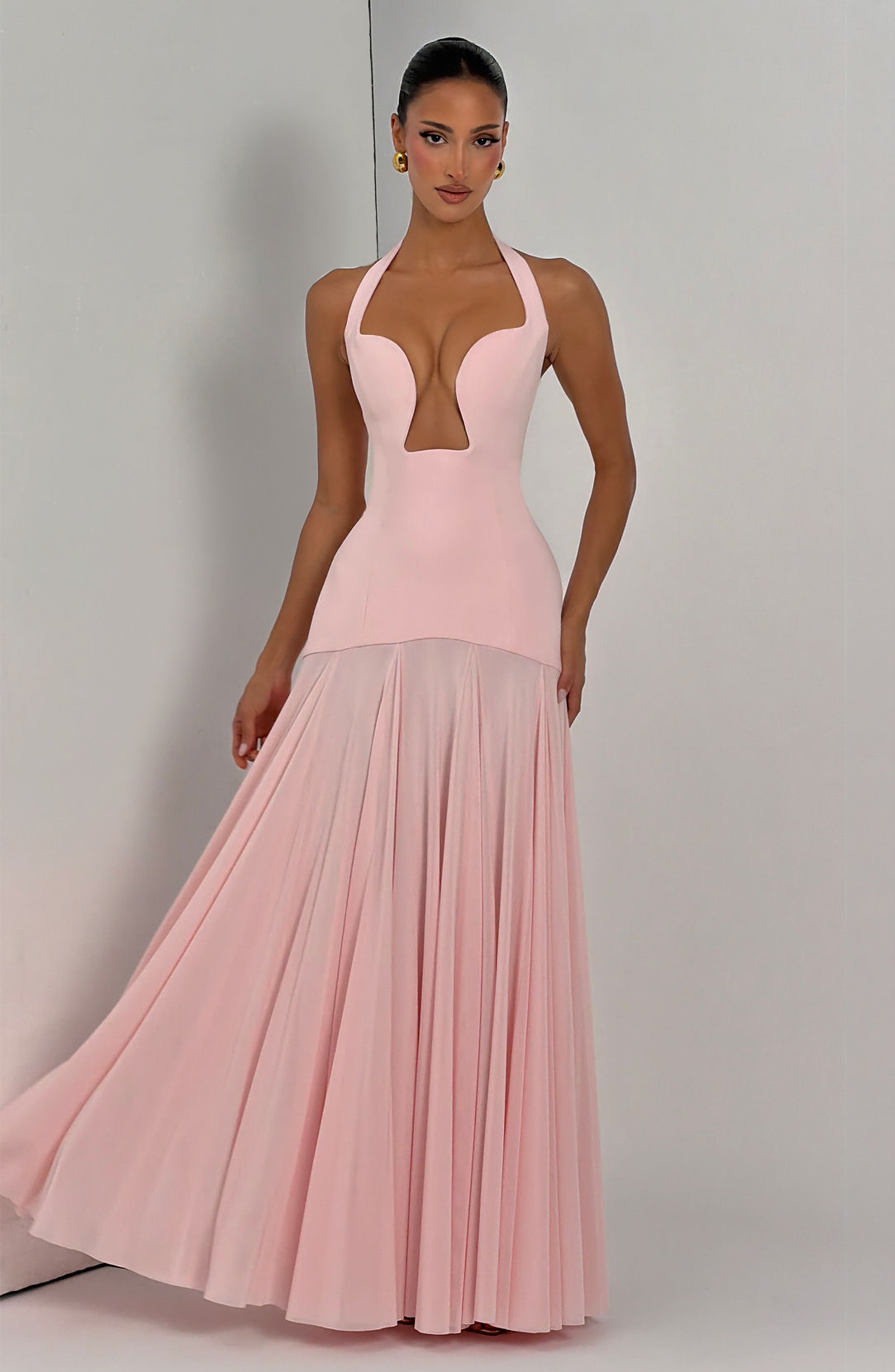 Rosa Maxi Dress - Blush