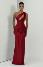 Acacia Maxi Dress - Deep Red