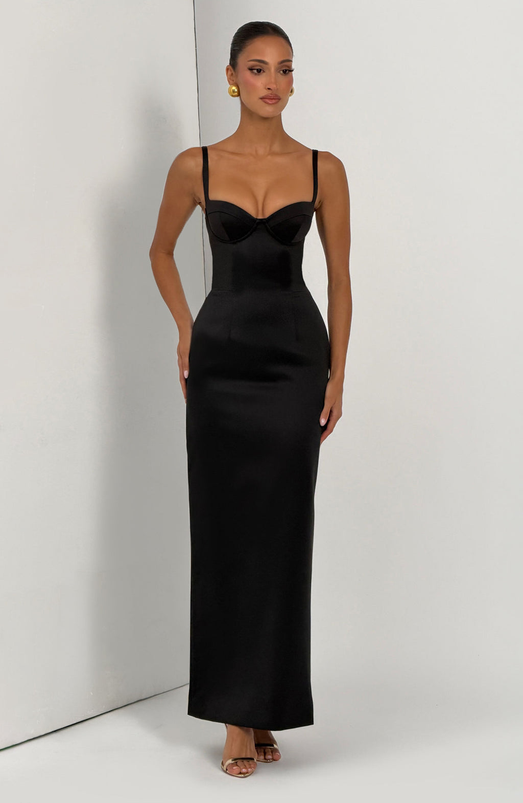 Virginia Maxi Dress - Black