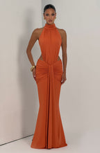 Lily Maxi Dress - Burnt Orange