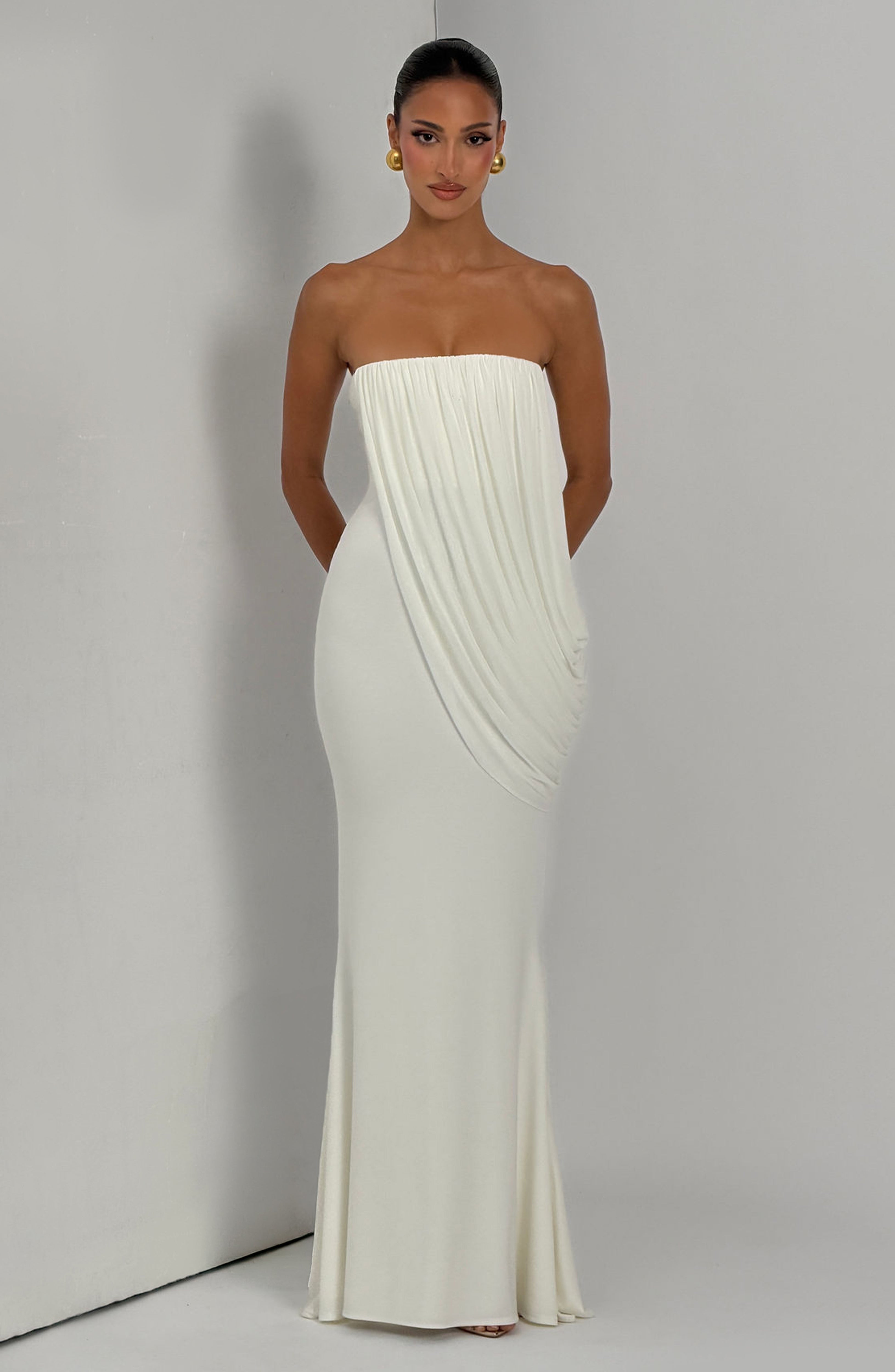 Caroline Maxi Dress - Ivory