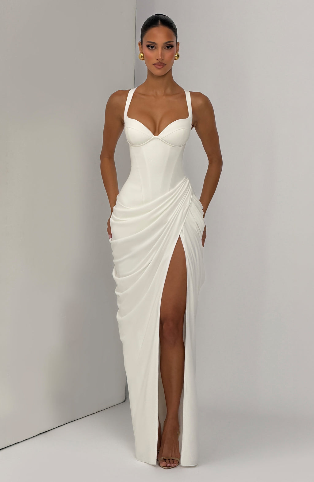Chloe Maxi Dress - Ivory