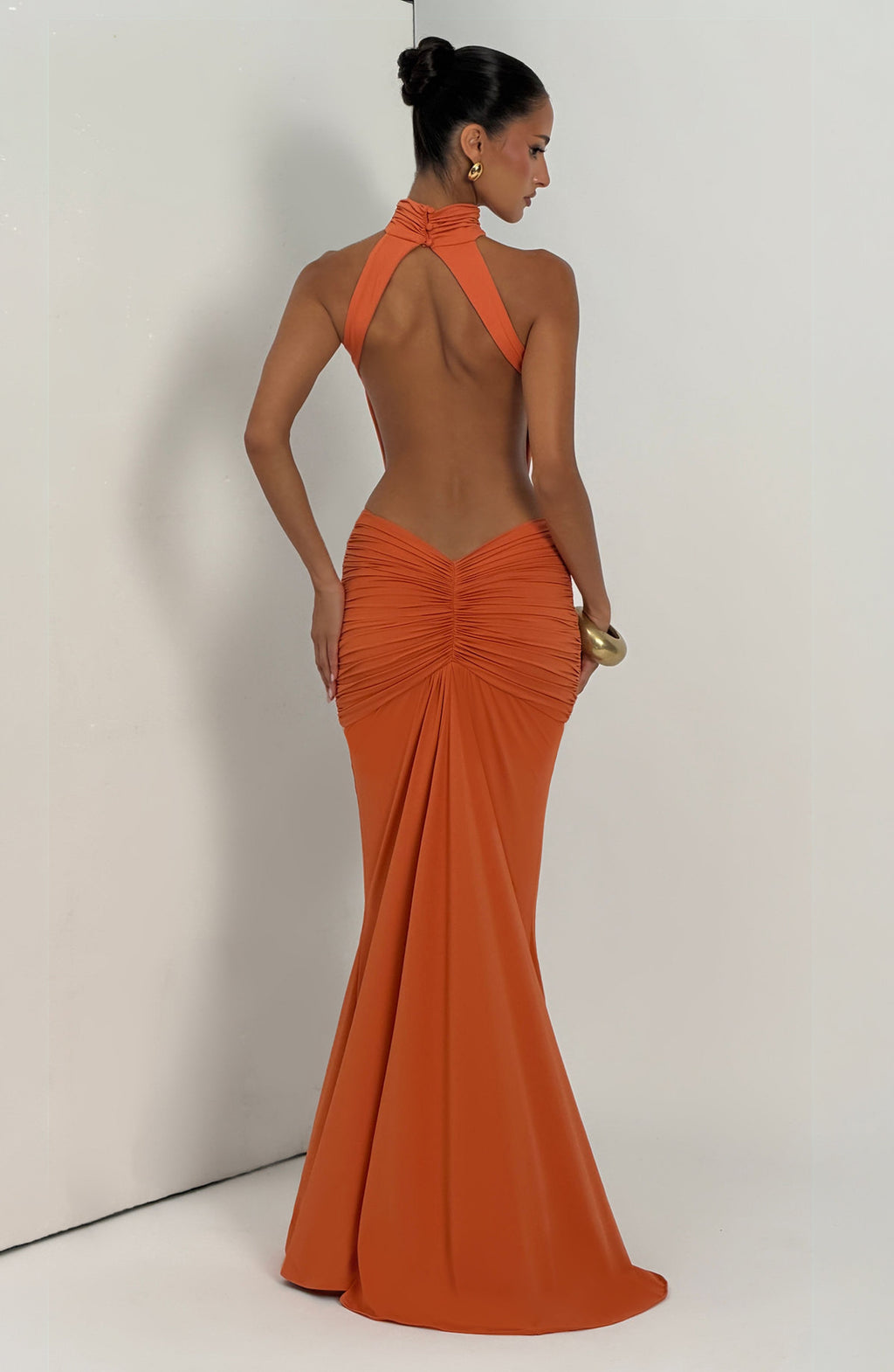 Lily Maxi Dress - Burnt Orange