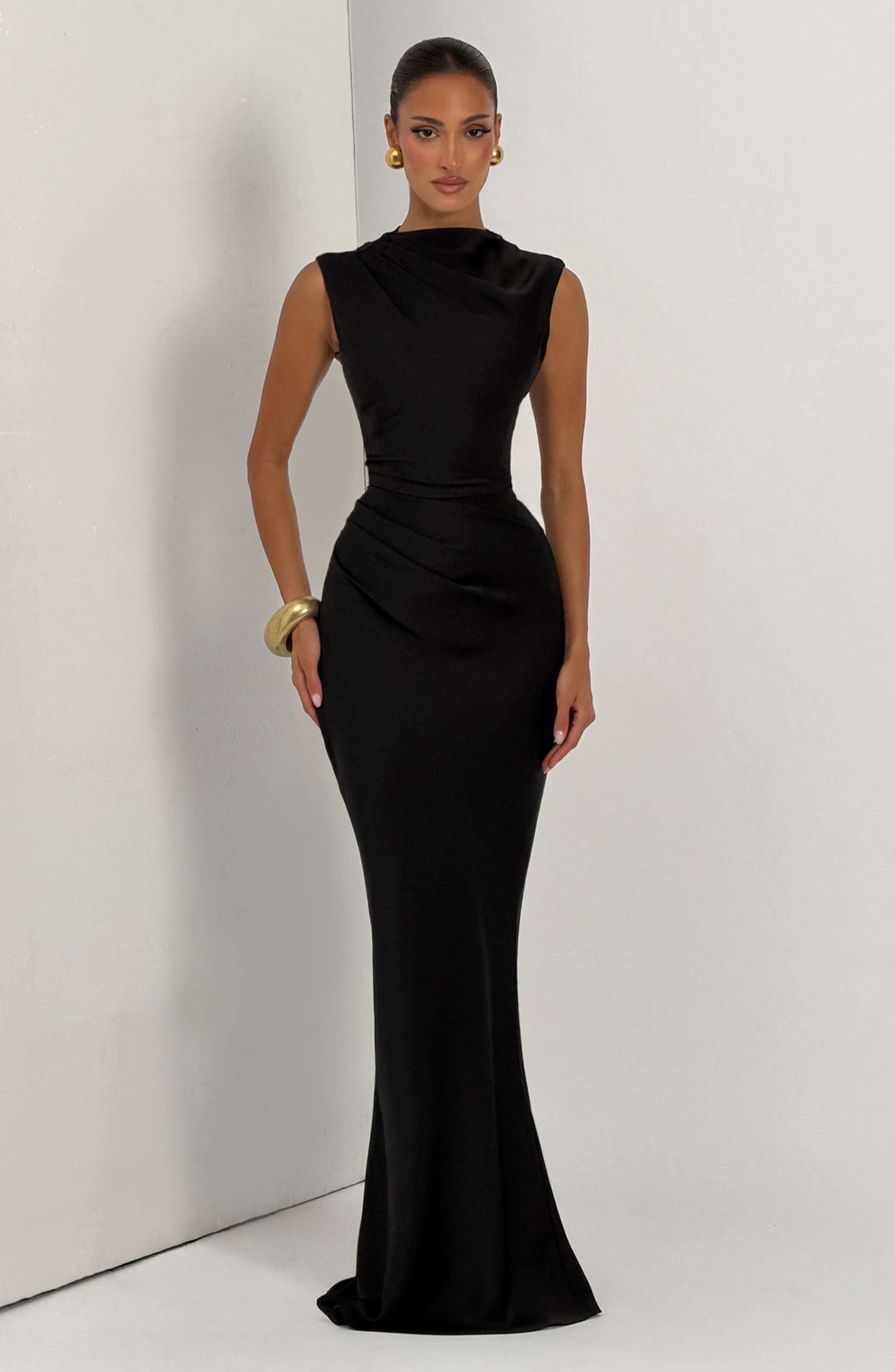 Christy Maxi Dress - Black