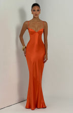 Aimee Maxi Dress - Burnt Orange