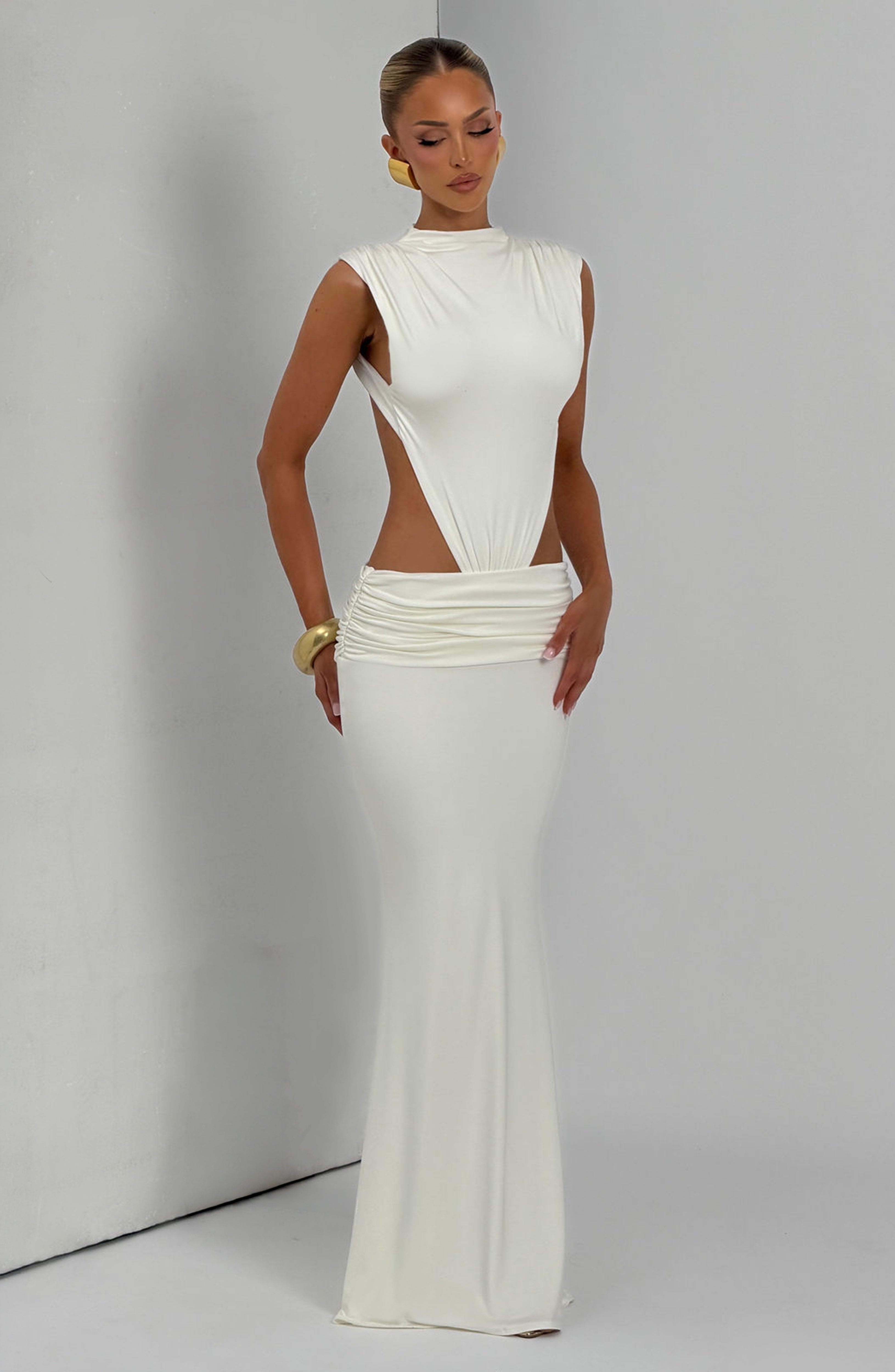 Elsa Maxi Dress - Ivory