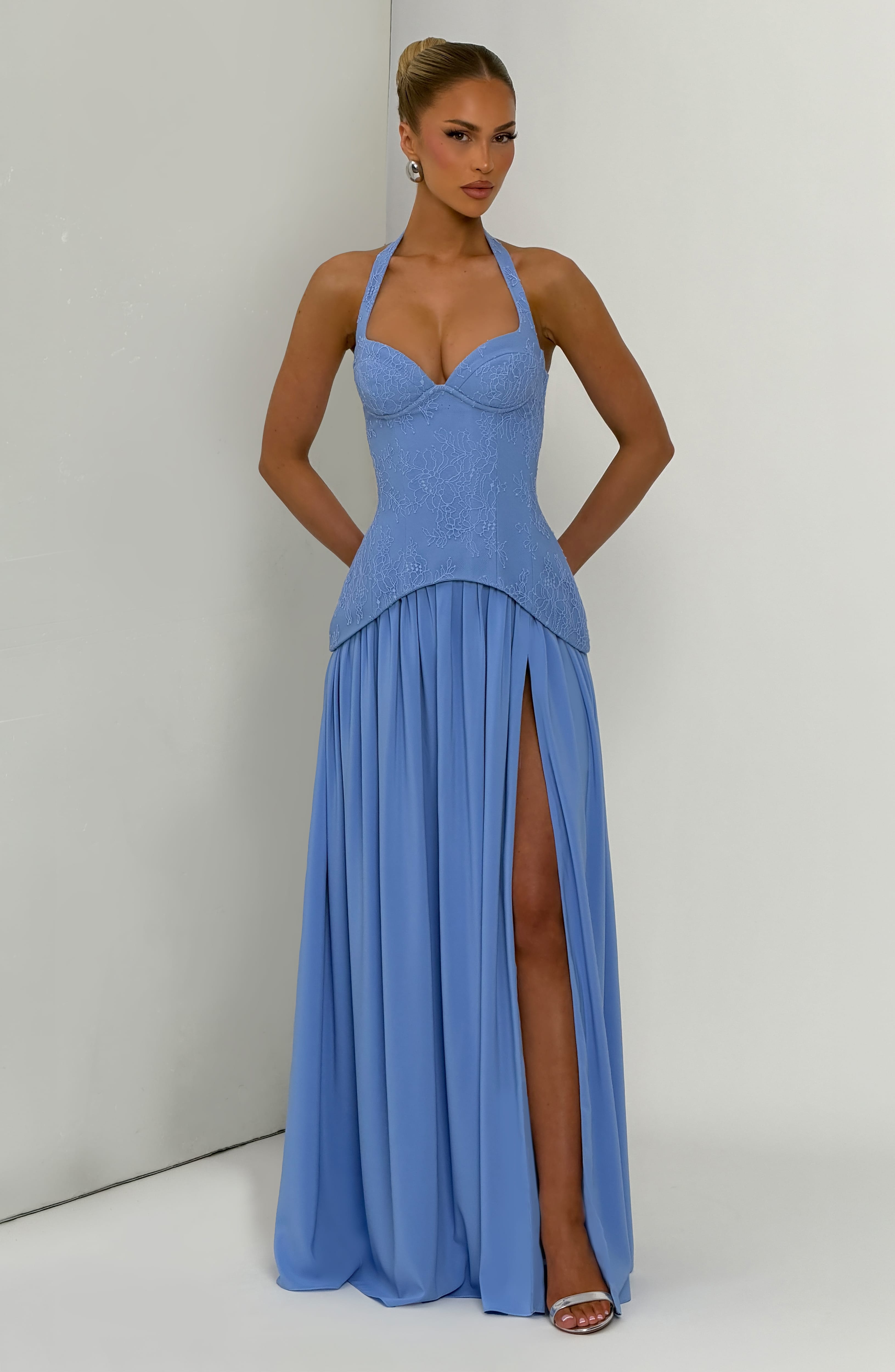 Freya Maxi Dress - Powder Blue